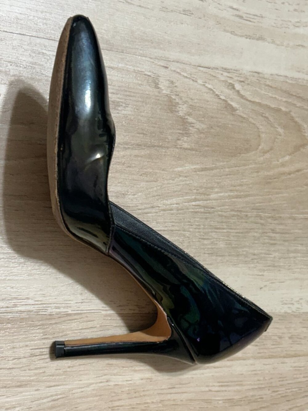 Loeffler Randall Petrol Patent Pointed-Toe Pumps — Size 6 - Picture 2 of 5
